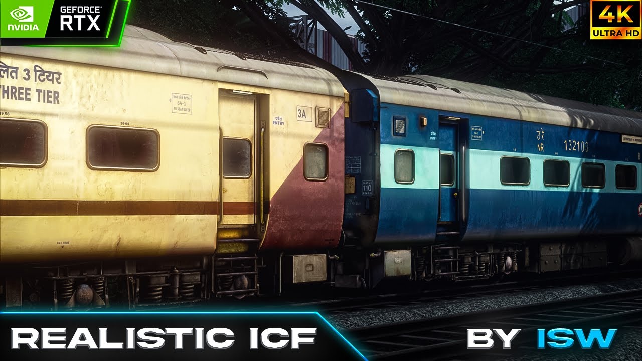 Most Realistic ICF 🤯💀RAILWORKS....#trainsimulator #railworks