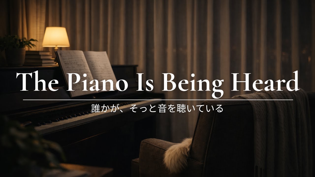 The Room with a Piano - 誰かが、そっと音を聴いている