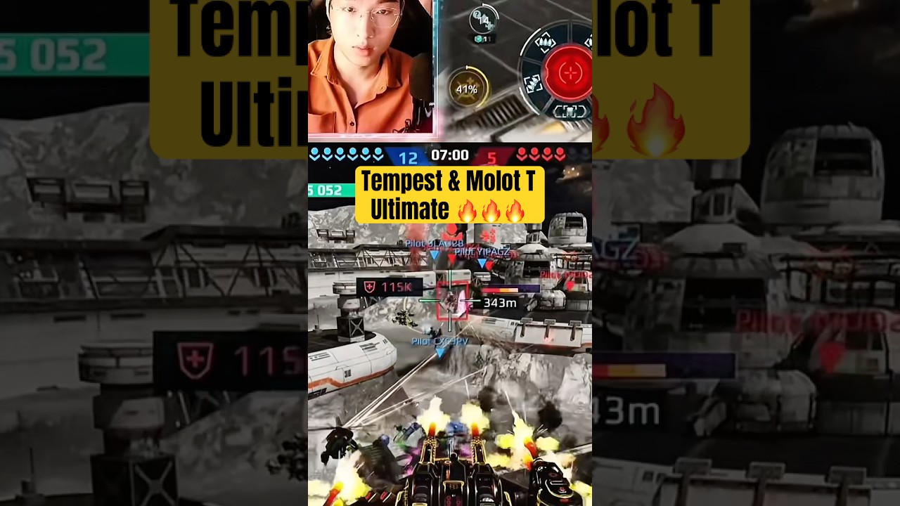 🔥 Tempest & Molot T Ultimate 💥 #warrobots #warrobotsgameplay