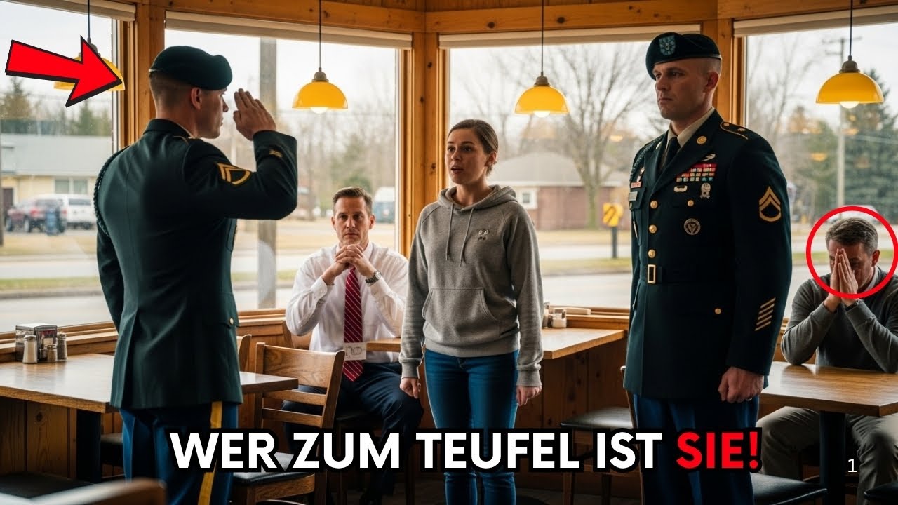 Sie dachten, sie sei ein Niemand – bis ein General vor allen Leuten salutierte