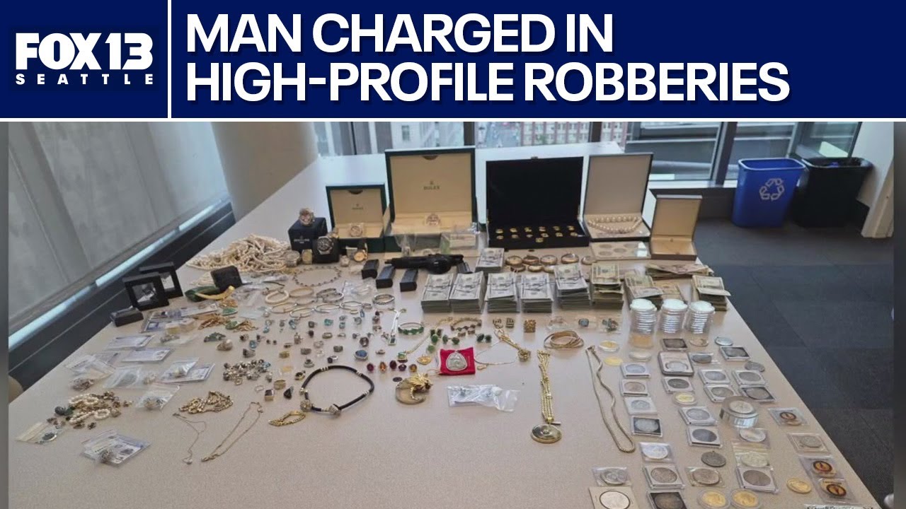 Seattle man charged in string of high-profile robberies