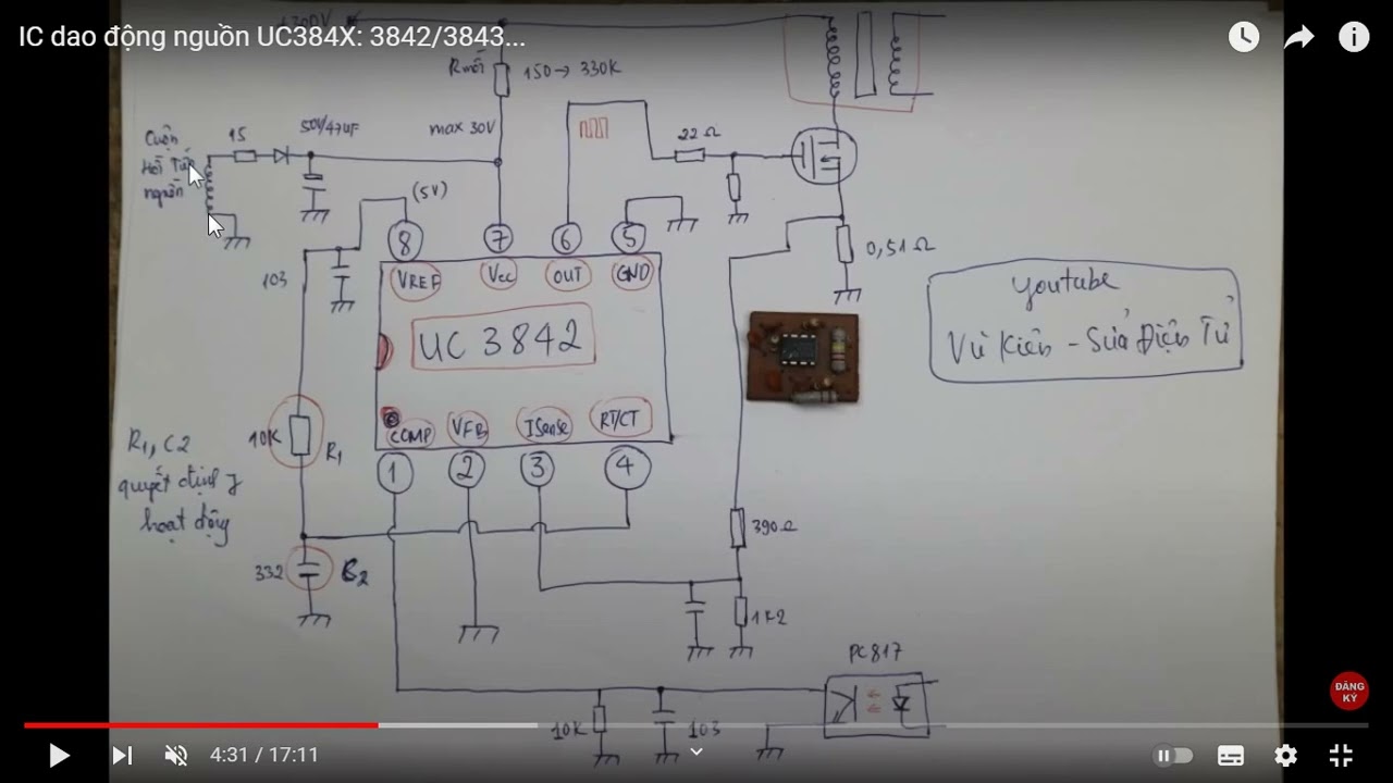 Trả lời về cách kiểm tra sống chết IC dao động nguồn!