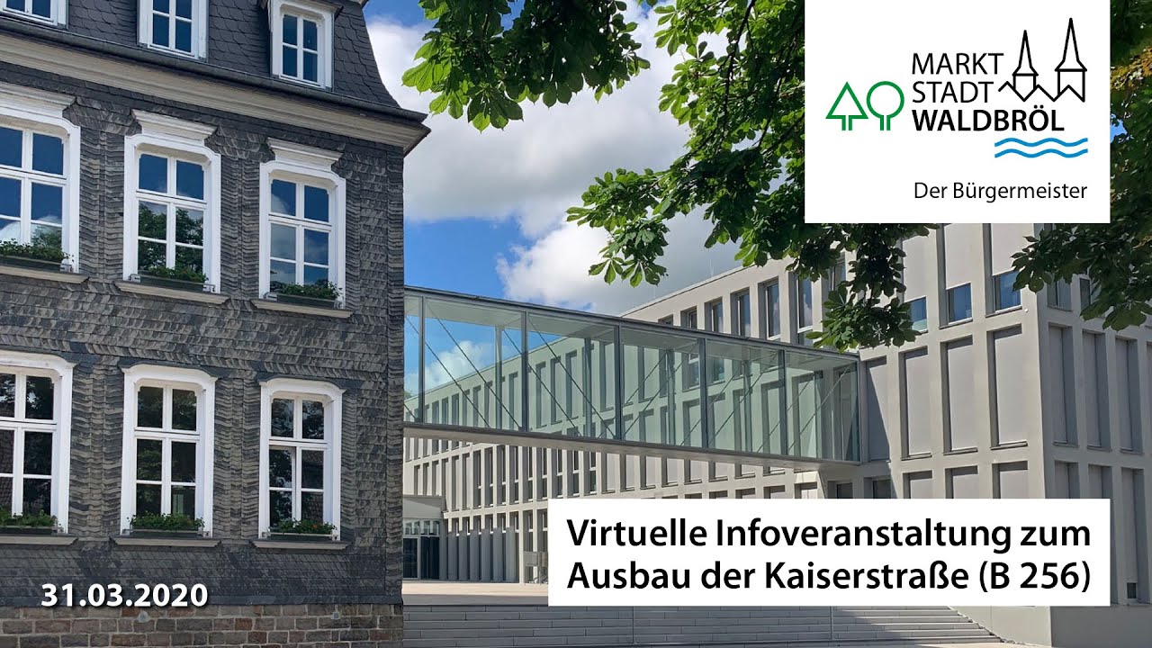 Umbau der Kaiserstraße in Waldbröl