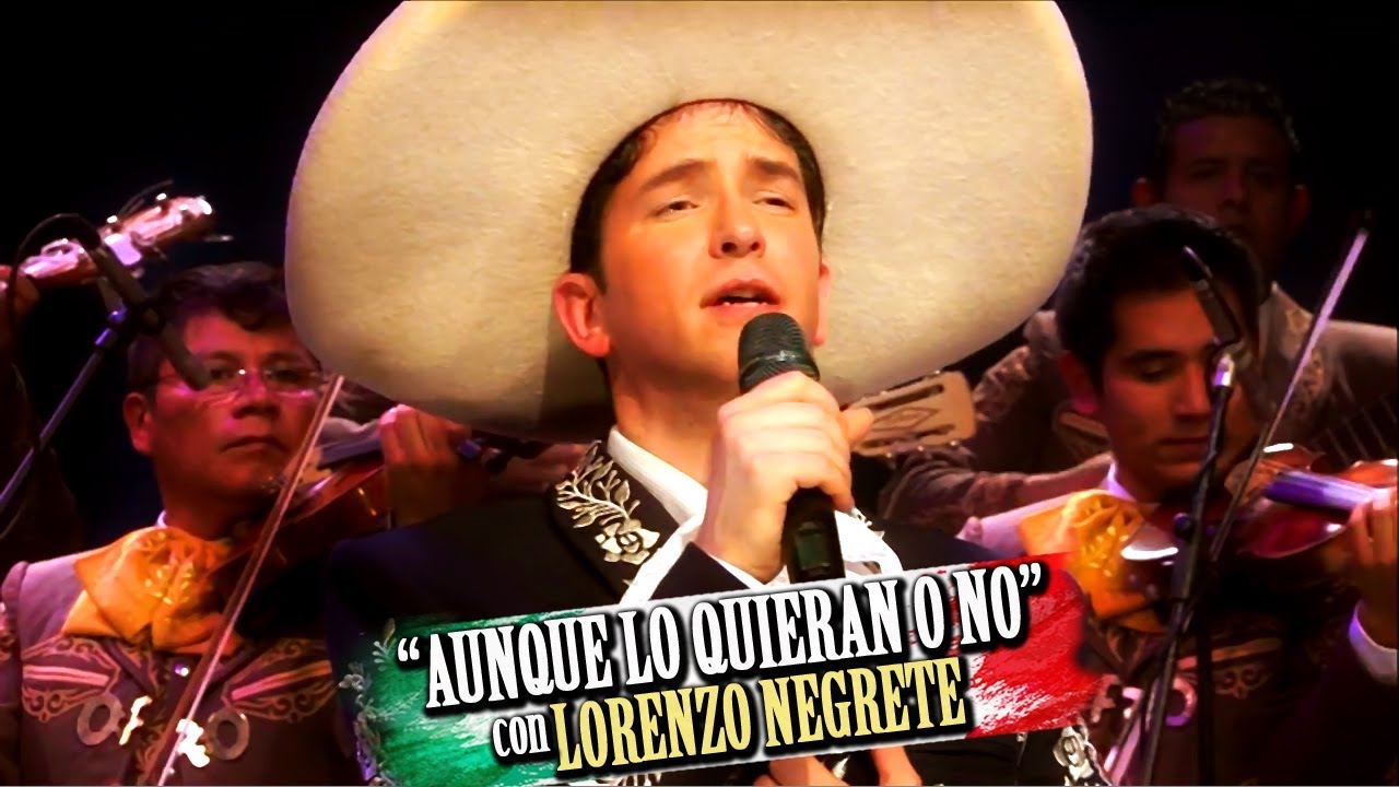 AUNQUE lo quieran o no - Lorenzo, nieto de Jorge Negrete con Armando Manzanero