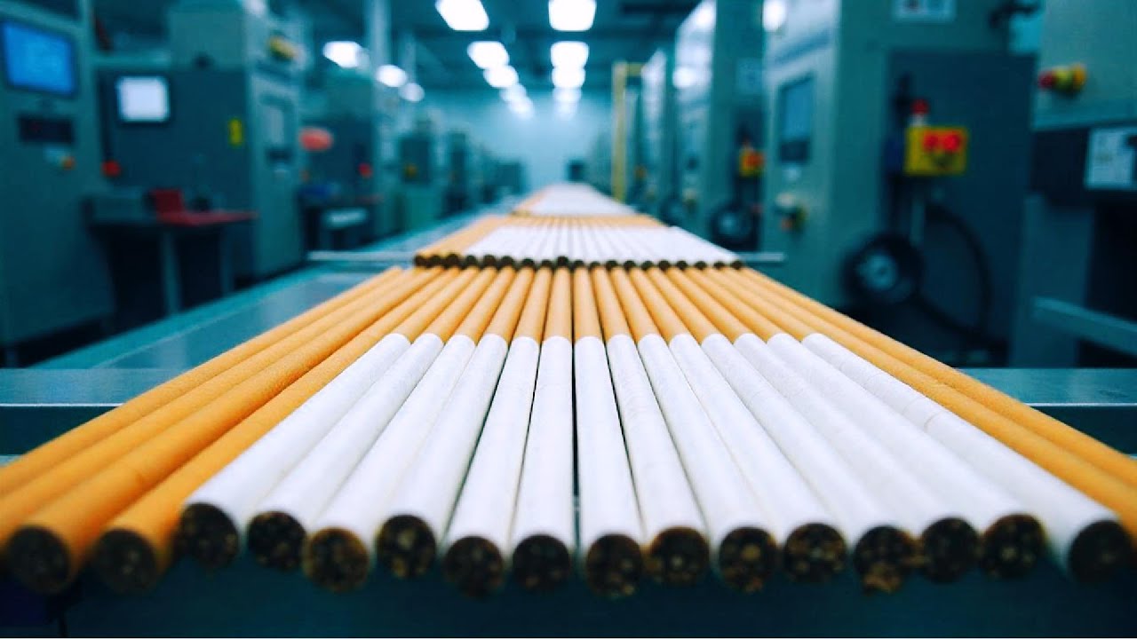 How are cigarettes made in a factory? Cigarette manufacturing process