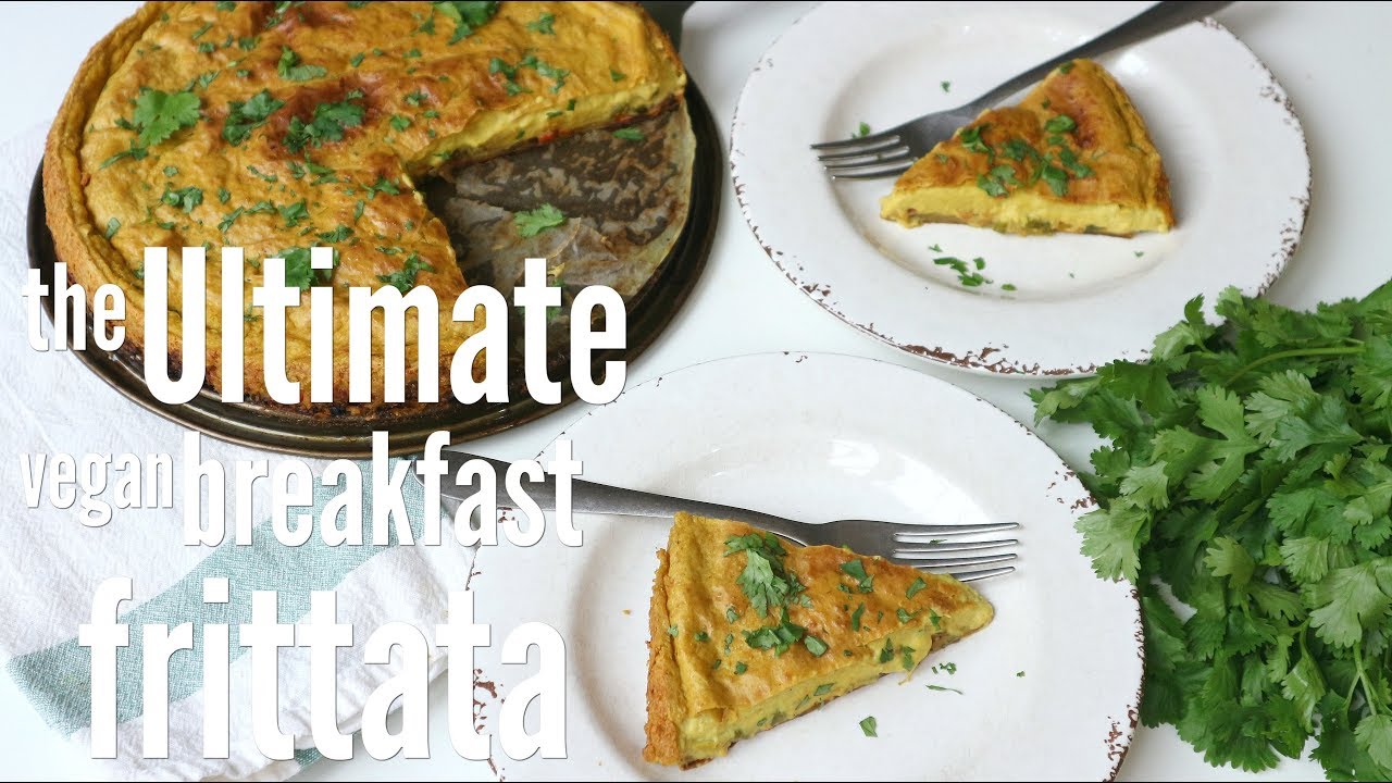 the Ultimate Vegan breakfast Frittata