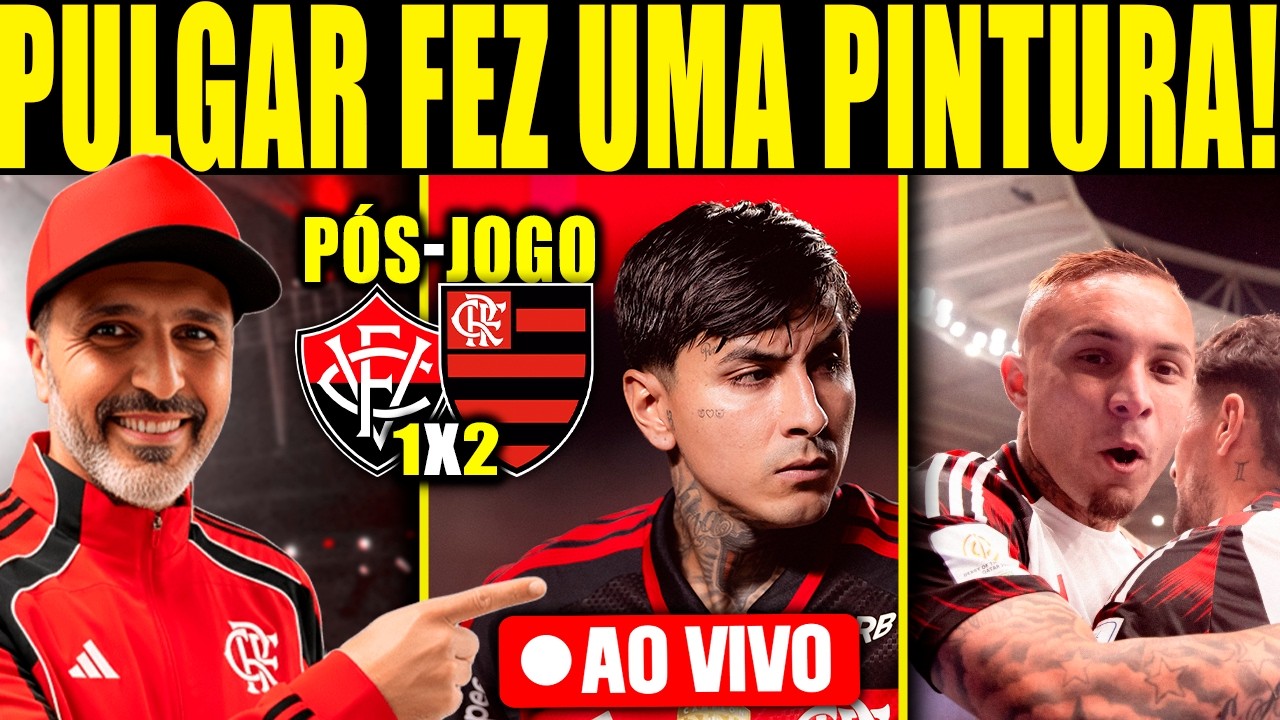 PÓS-JOGO VITÓRIA 1X2 FLAMENGO AO VIVO! COLETIVA DO FILIPE LUÍS! ANÁLISE E DEBATE! BRASILEIRÃO 2026!