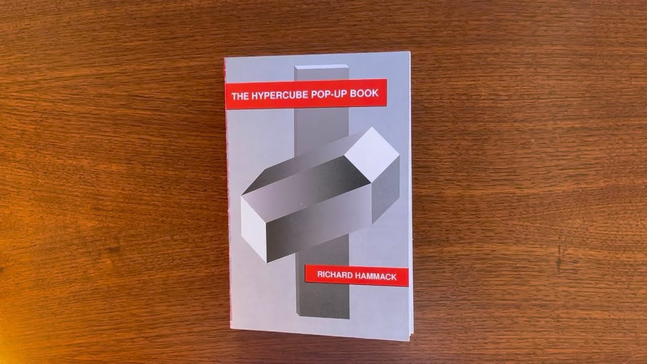 The Hypercube Pop-Up Book