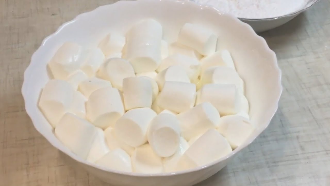 Мастика из Маршмеллоу / Как сделать сахарную мастику РЕЦЕПТ