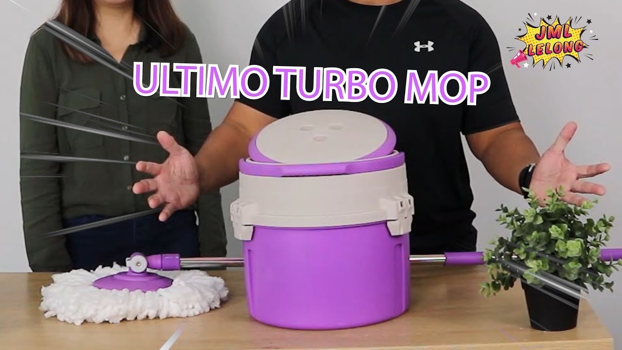 JML LELONG - Best Mop in Town! - Ultimo Turbo Mop