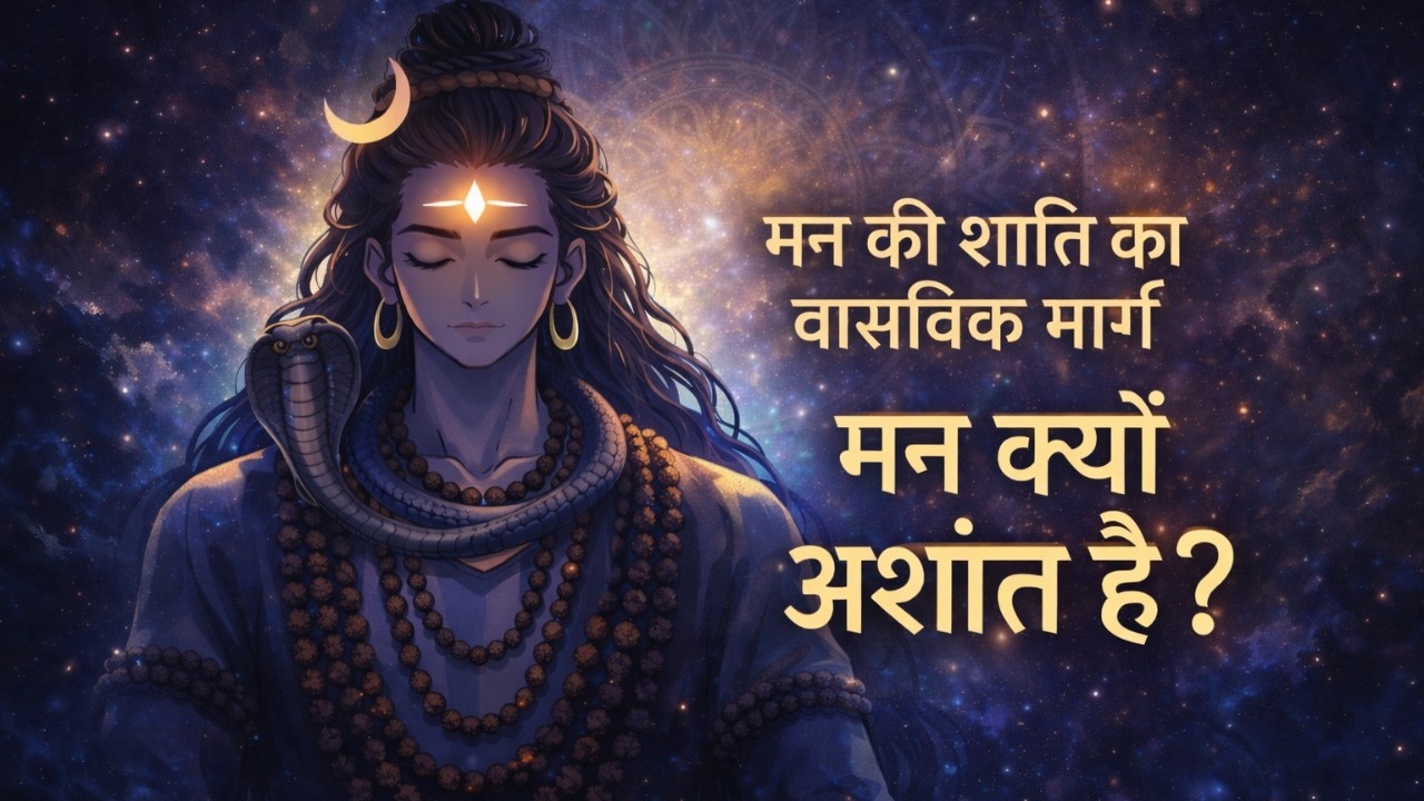 Man Kyun Ashant Hai  Man Ki Shanti Ka Vaastavik Marg  Shiv Gyaan Yatra – Episode 4
