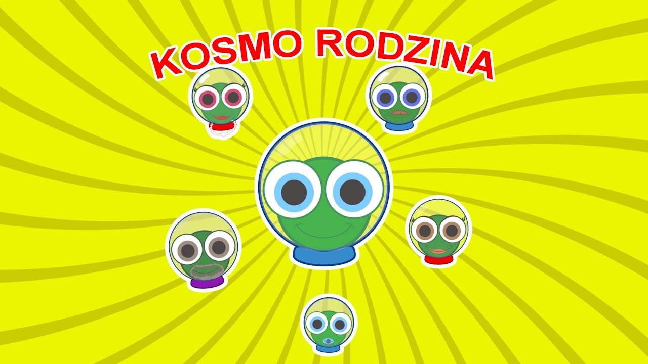 KOSMO ŻABKA - RODZINA KOSMO ŻABKI / Dziecięce Przeboje / Polskie piosenki dla dzieci