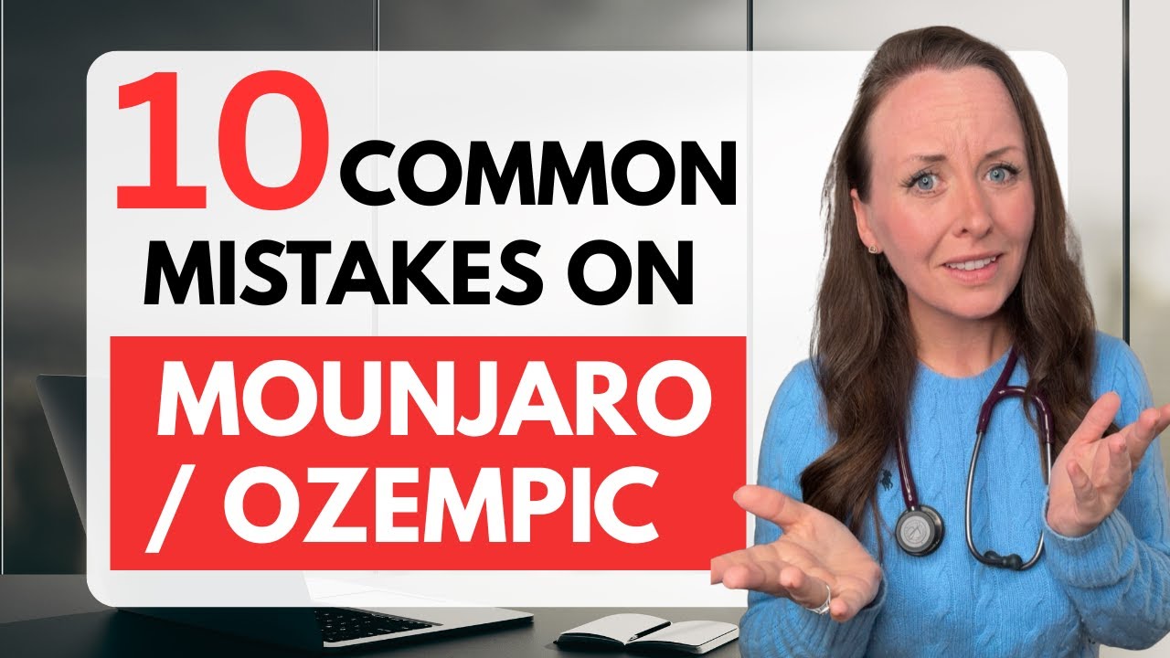 NEVER do these on mounjaro or ozempic GLP1s from a doctor | Common mistakes