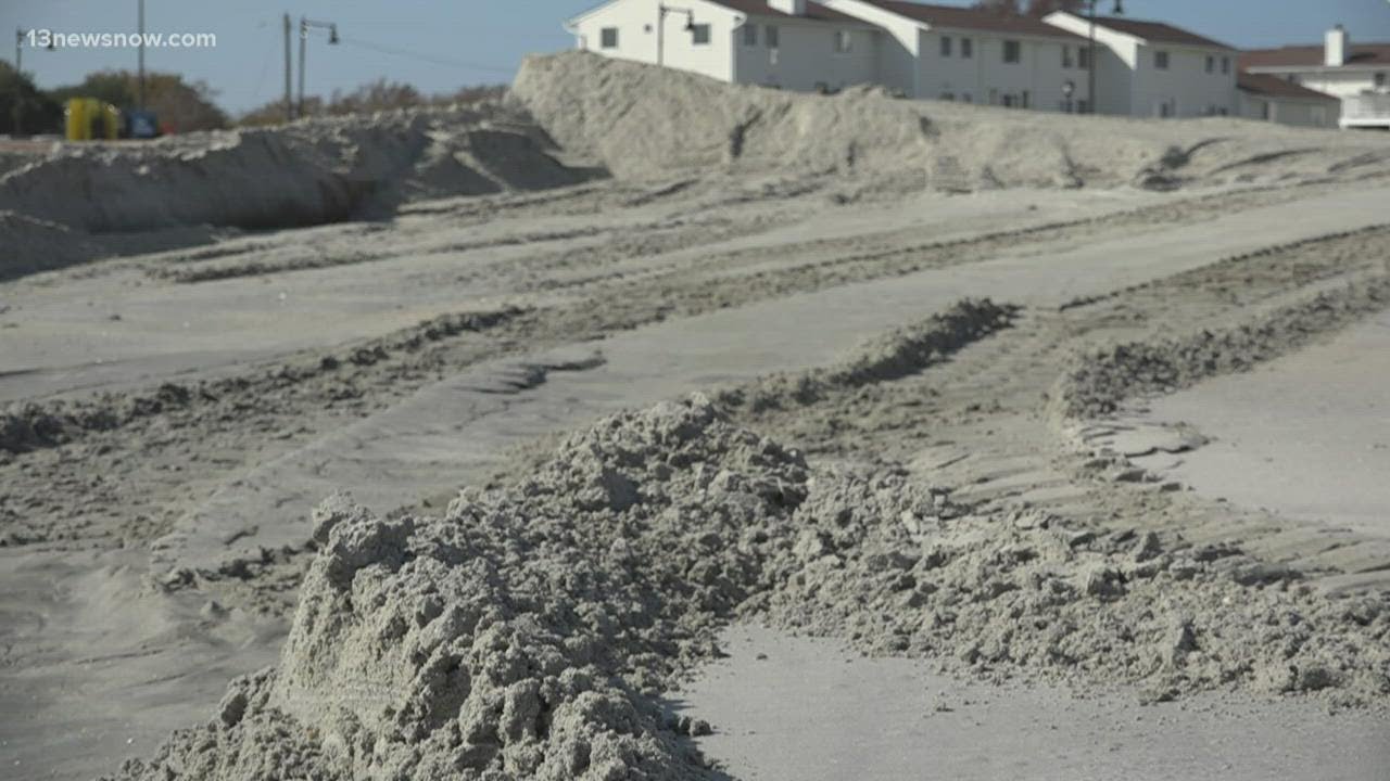 Sand replenishment: Restoring Hampton's Buckroe Beach