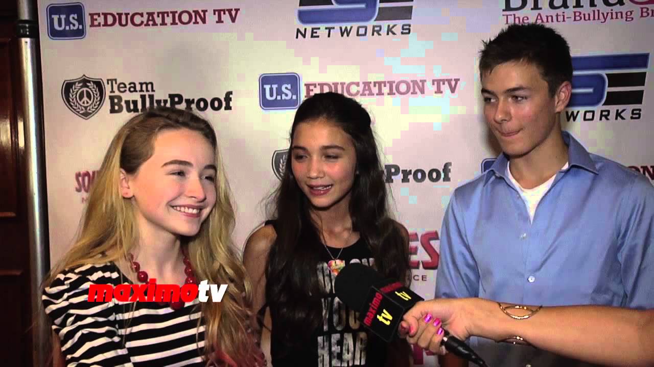 Girl Meets World | Sabrina Carpenter, Rowan Blanchard, Peyton Meyer INTERVIEW