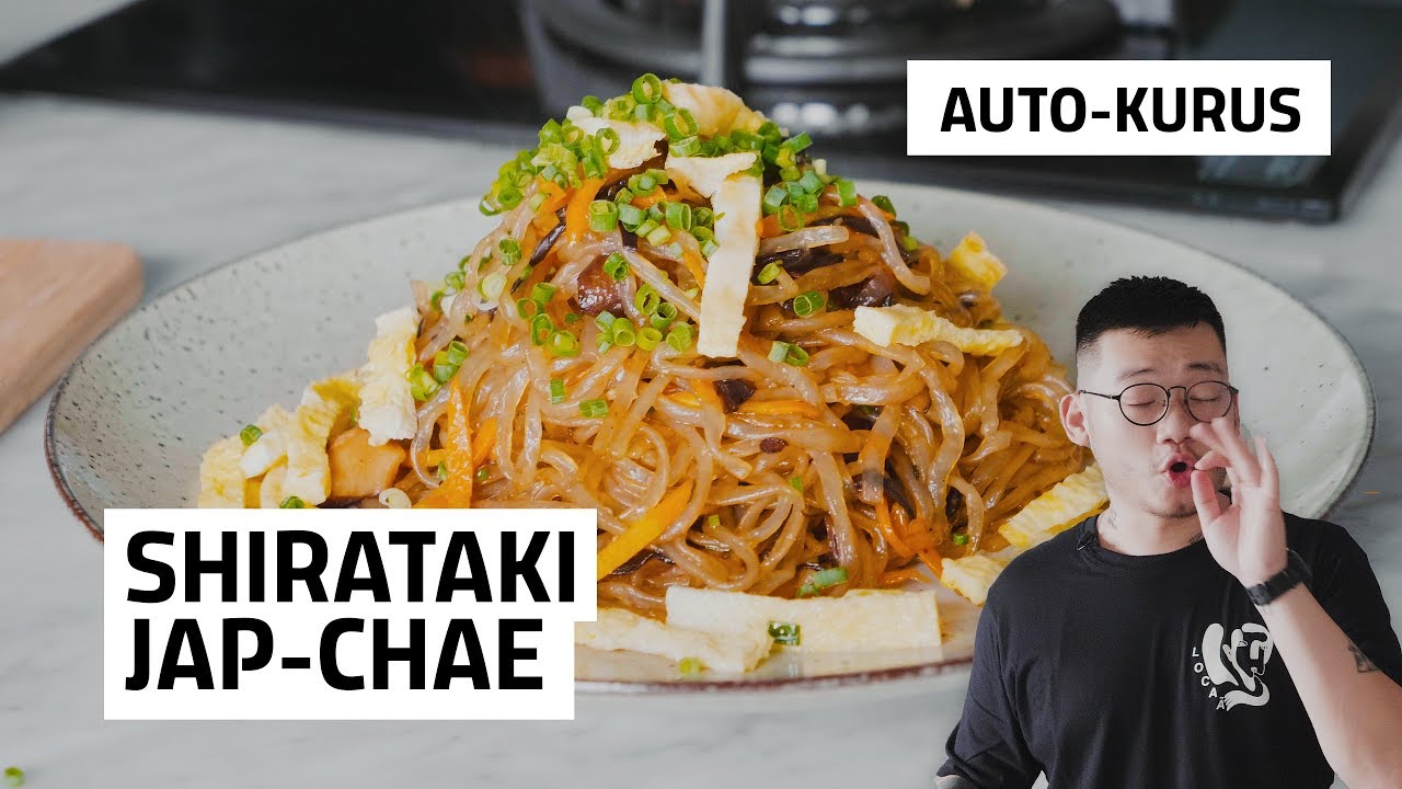 RESEP BIKIN KURUS - SHIRATAKI JAPCHAE ENAK GAK BIKIN GENDUT