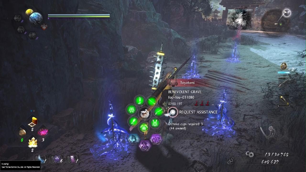Nioh 2 Remastered Lingering Snow and Crimson Tracks