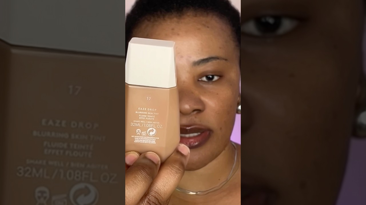 Basic base makeup routine fenty beauty eaze drop blurring skin tint 