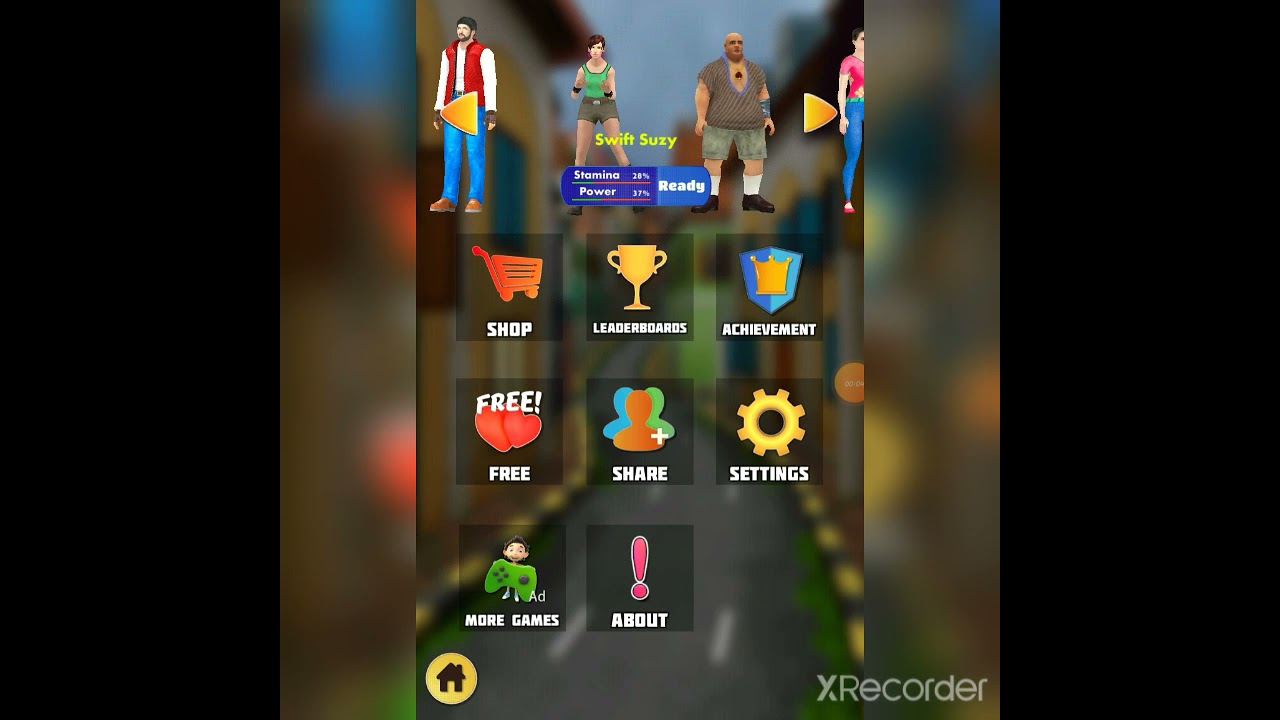 I unlock all character in Street chaser and my ranking in chase