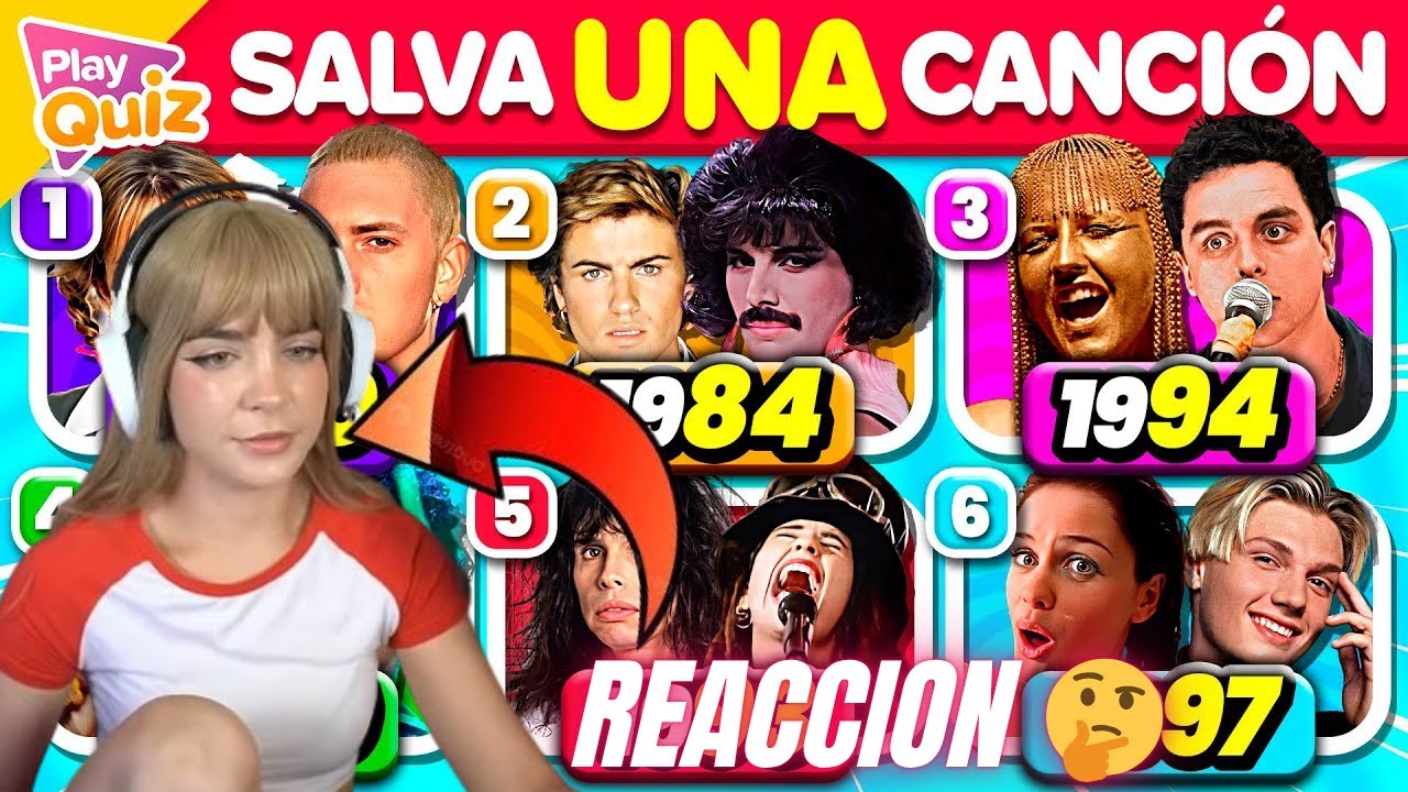 REACCIONANDO 🎶 SALVA 1 CANCIÓN POR CADA AÑO 😱🔥