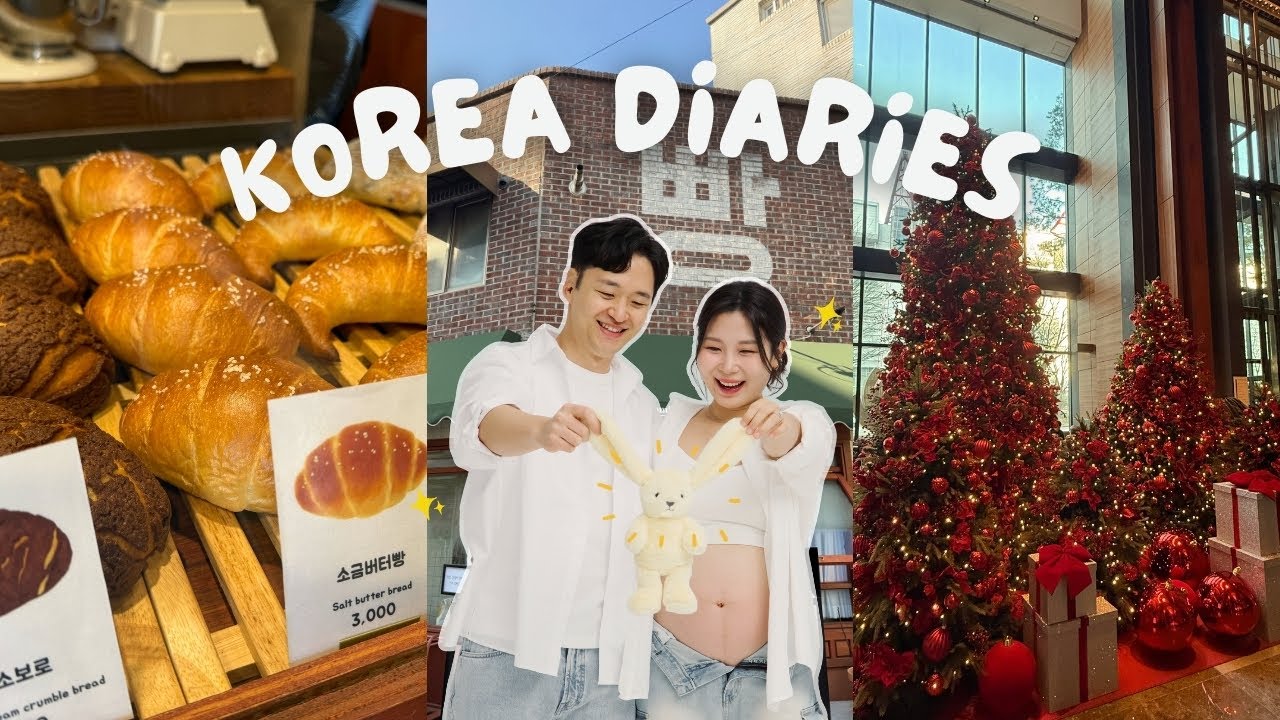 KOREA VLOG🇰🇷 | maternity photoshoot in Korea, make-over, lots of eating & shopping
