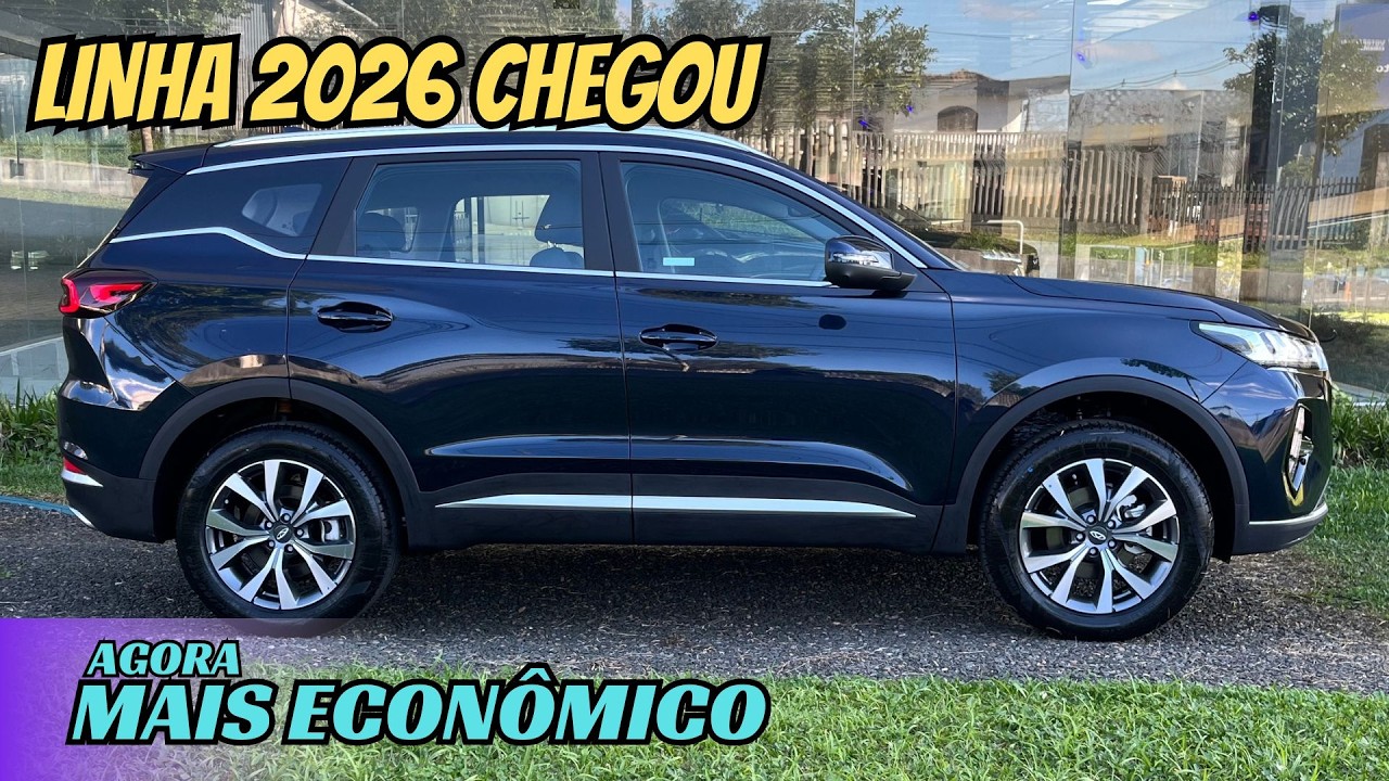 Linha 2026 do Tiggo 7 PRO MAX DRIVE  | Baixou o PREÇO e Mudou o Consumo