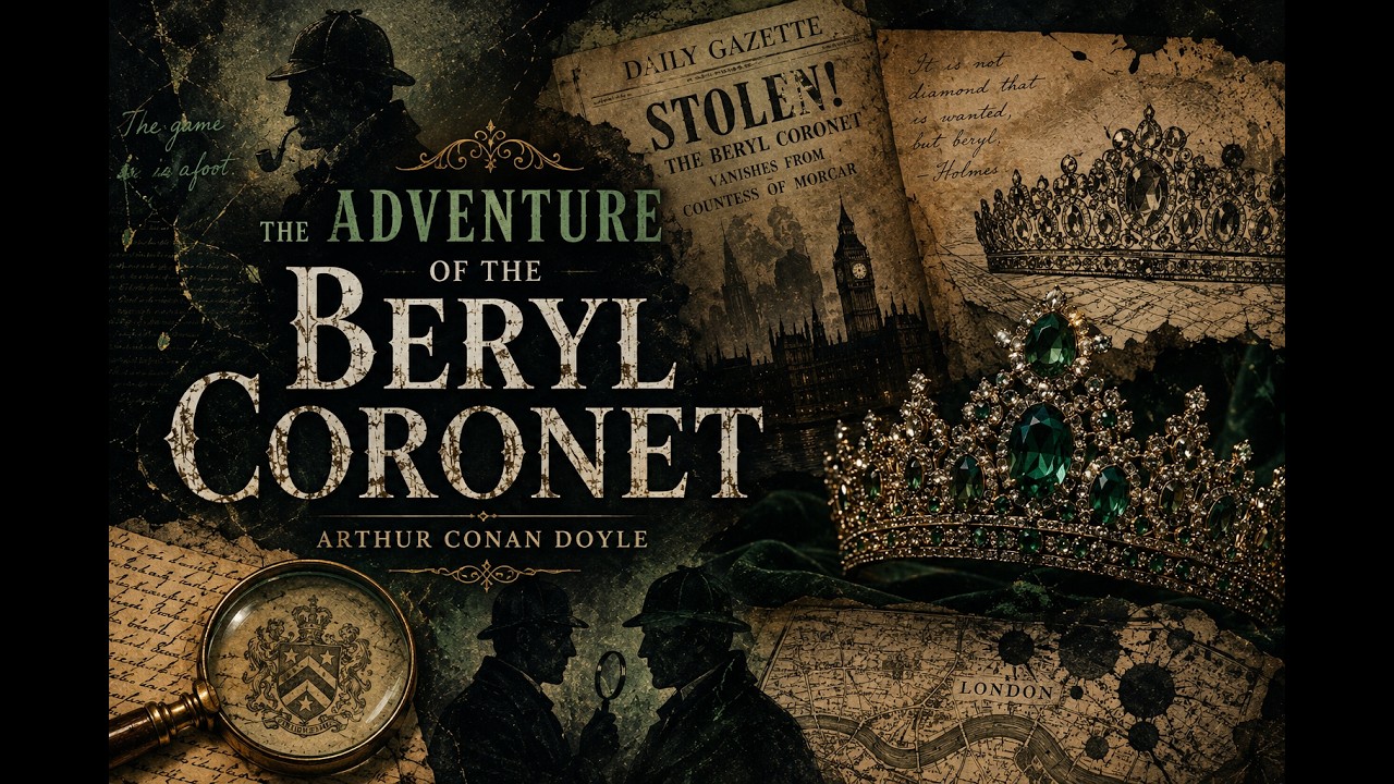 The Adventure Of The Beryl Coronet - ( Arthur Conan Doyle ) | Full Audiobook