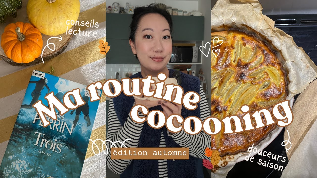 WEEKLY VLOG 🌰 Ma routine anti-blues de l’automne ! Idées recettes, lectures, routine beauté…