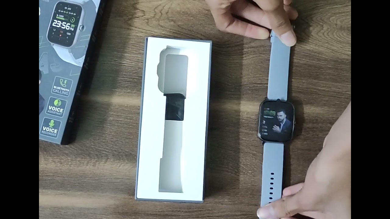 Unboxing my first own smartwatch! 🤩 FIRE BOLTT BEAST PRO || Grey colour variant || #shorts