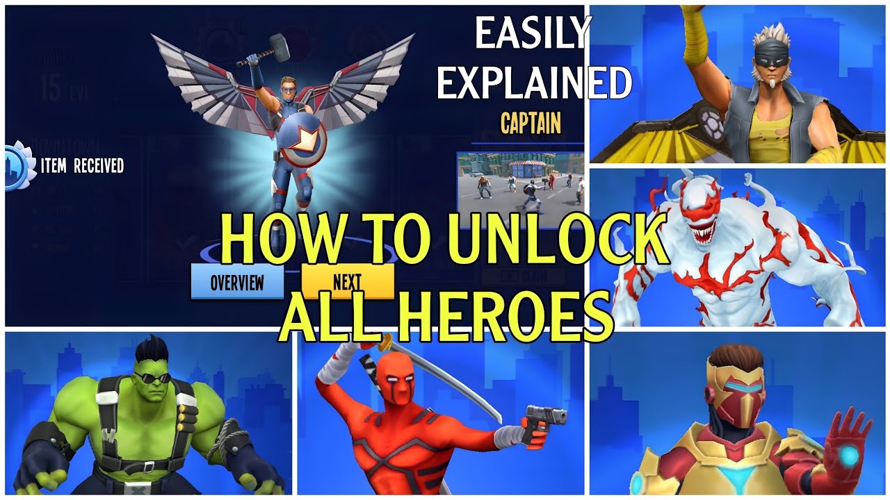 HOW TO UNLOCK ALL HEROES / CHARACTERS IN SPIDER FIGHTER 3