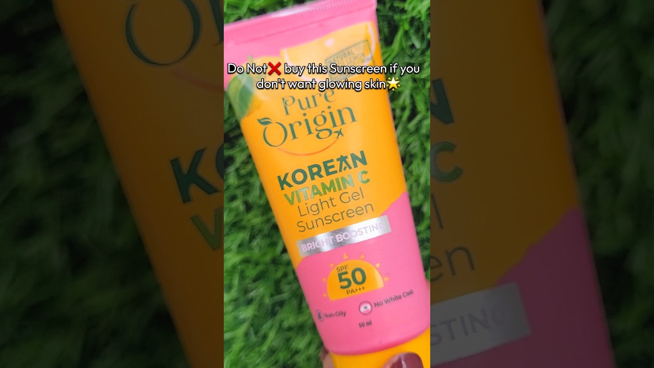 Pure Origin Sunscreen Review ☀️ | No White Cast? | 