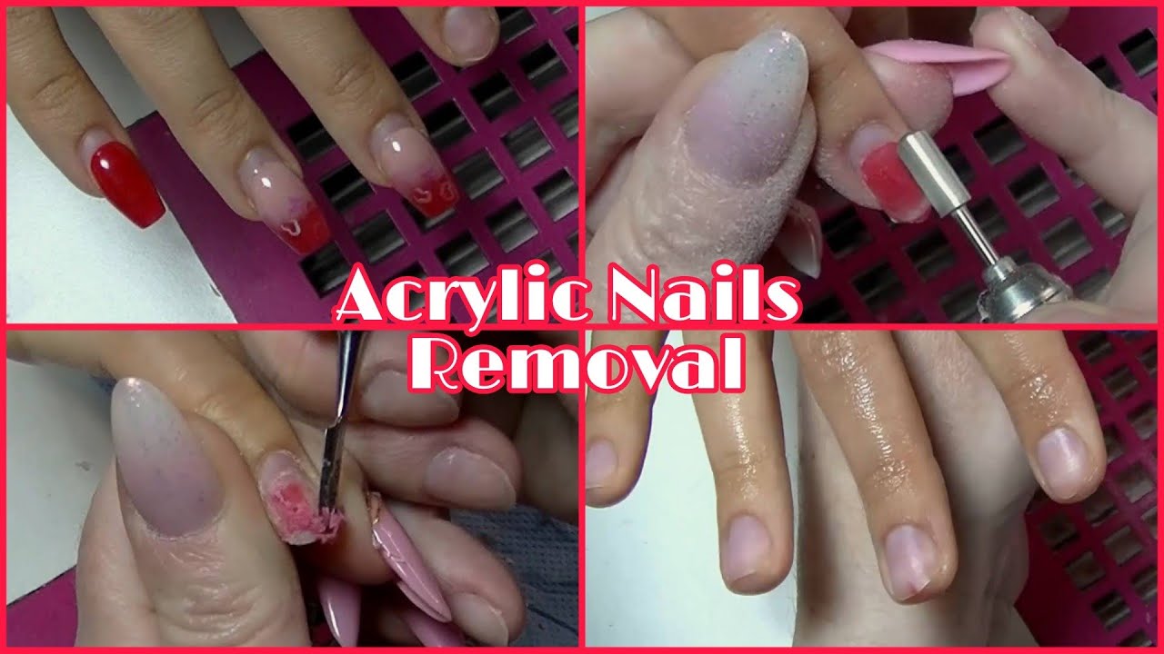 NAILS | RIMOZIONE UNGHIE IN ACRILICO | 