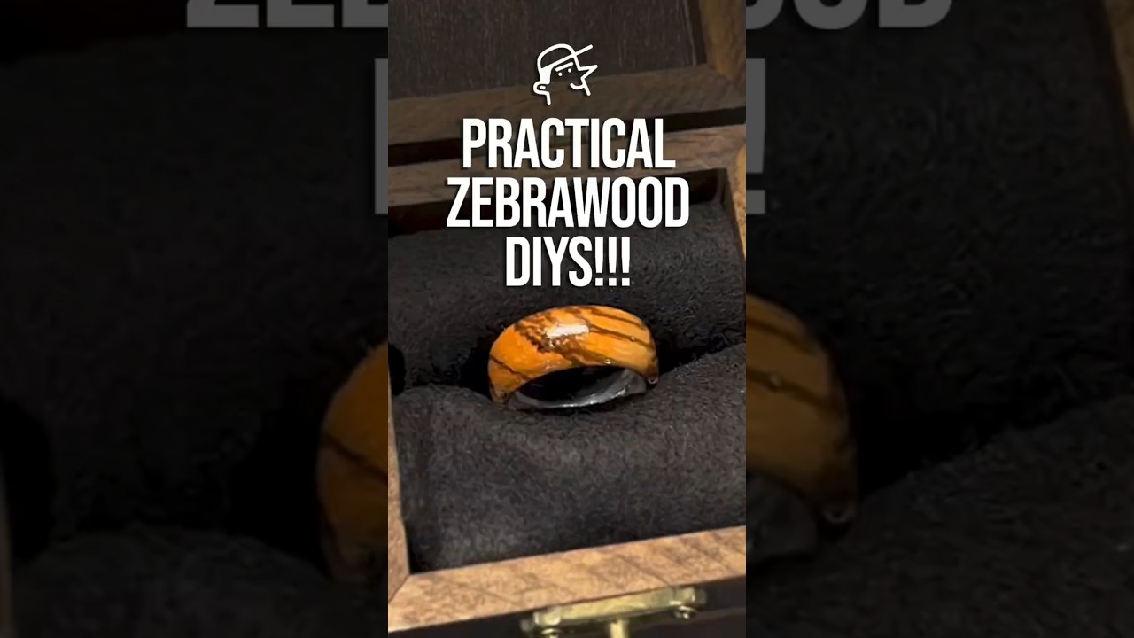 🦓 Zebrawood Projects You Have to See to Believe | From Rings to BBQ Knuckles?!