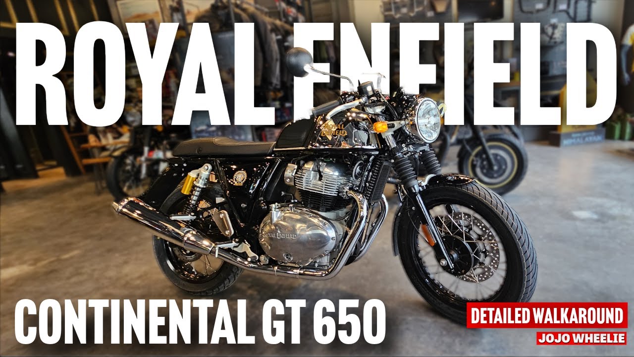 Royal Enfield continental gt 650 most detailed walkaround | price power and specifications in detail