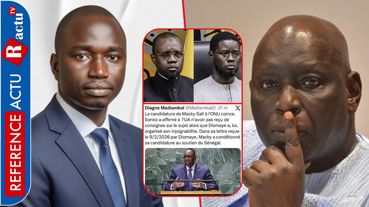 Candidature Macky Sall ONU: Madiambal Diagne lache des bombes, Bougar Diouf apporte une réplique