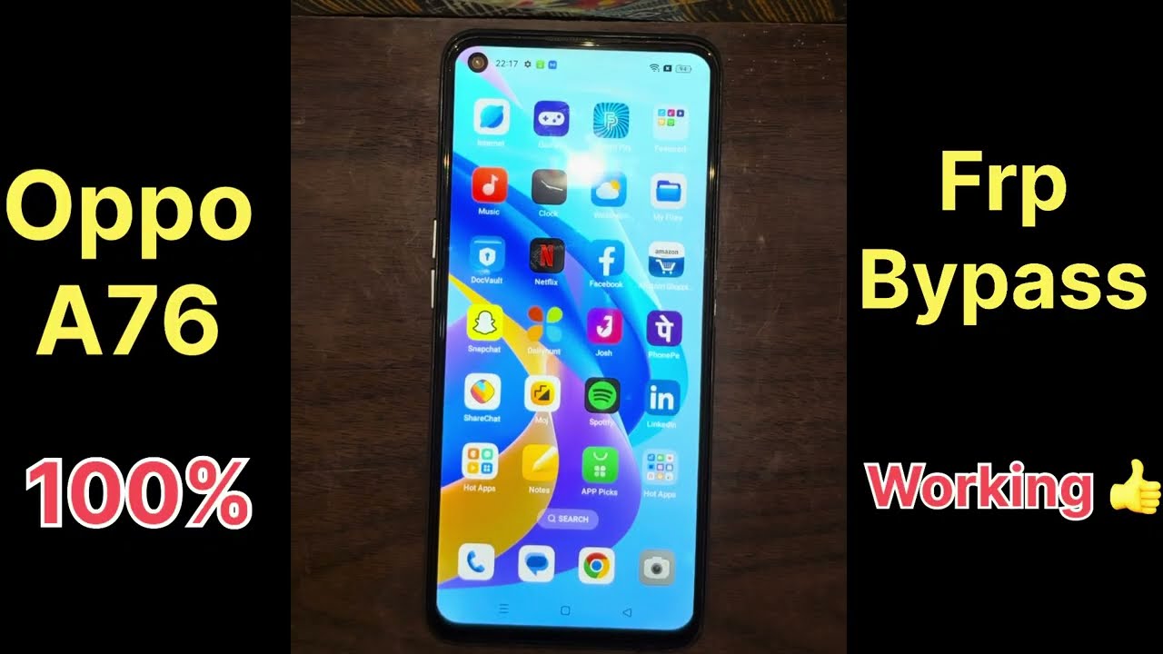 Oppo a76 frp bypass/ without PC 🖥️ / bypass ￼2026