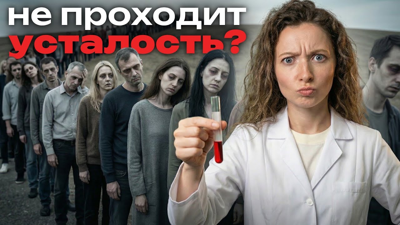 Анемия — главная ПРИЧИНА УСТАЛОСТИ. Всё, что нужно знать