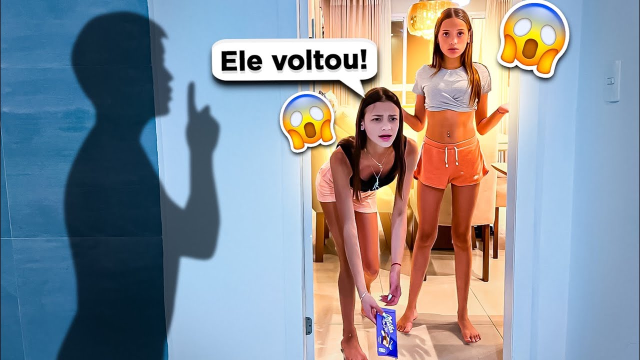 O ESTRANHO VOLTOU NA NOSSA CASA!!