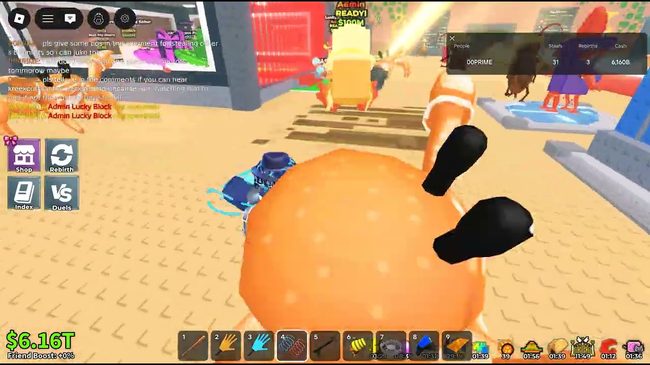 Playing SAB Admin abuse