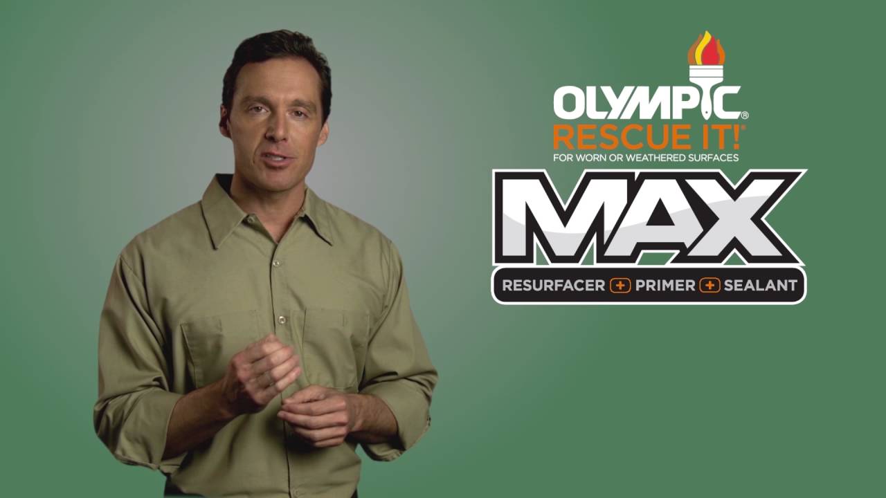 Olympic&reg; RESCUE IT!&reg; MAX - Maintaining Your Concrete Surface
