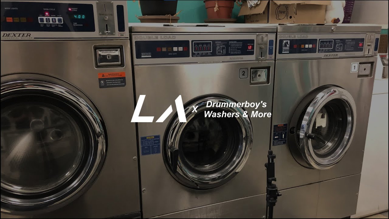 1990's Dexter/Speed Queen 300 Washer Extractor // Normal Wash Warm @ Wash n Dry