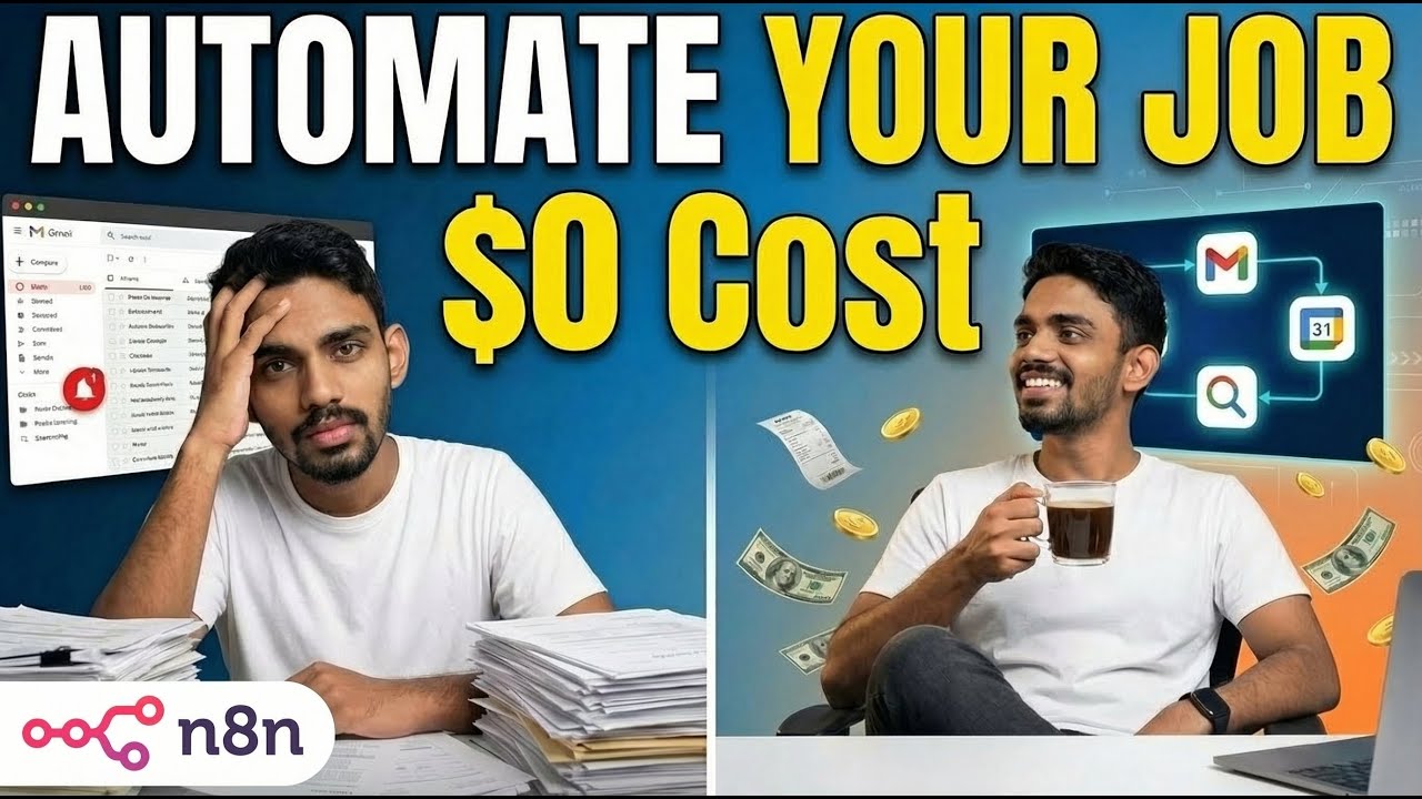 Build a 24/7 AI Personal Assistant for FREE (Hindi) - No Coding, 10x Productivity!