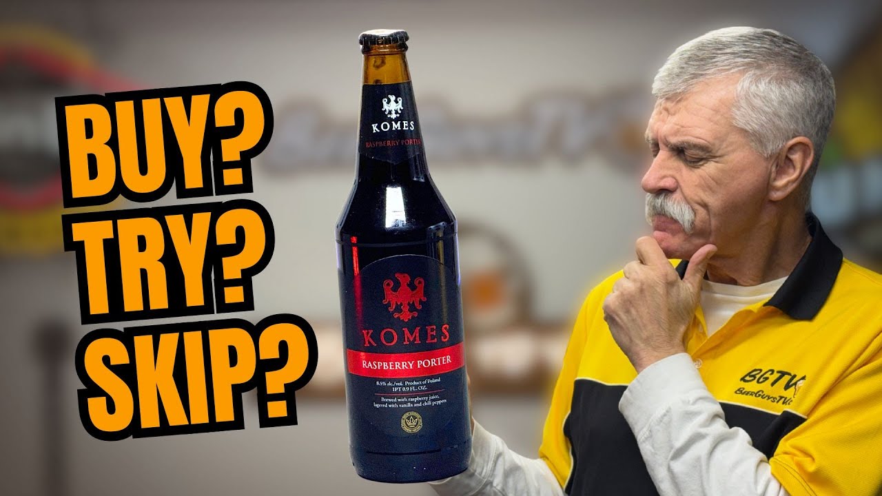 Обзор пива Komes Raspberry Porter — смелый балтийский акцент из Польши