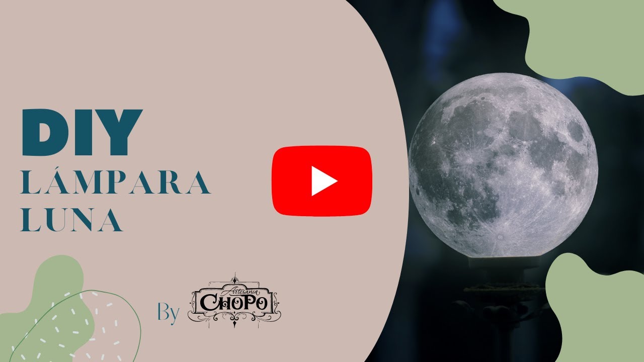 DIY: Lámpara Luna