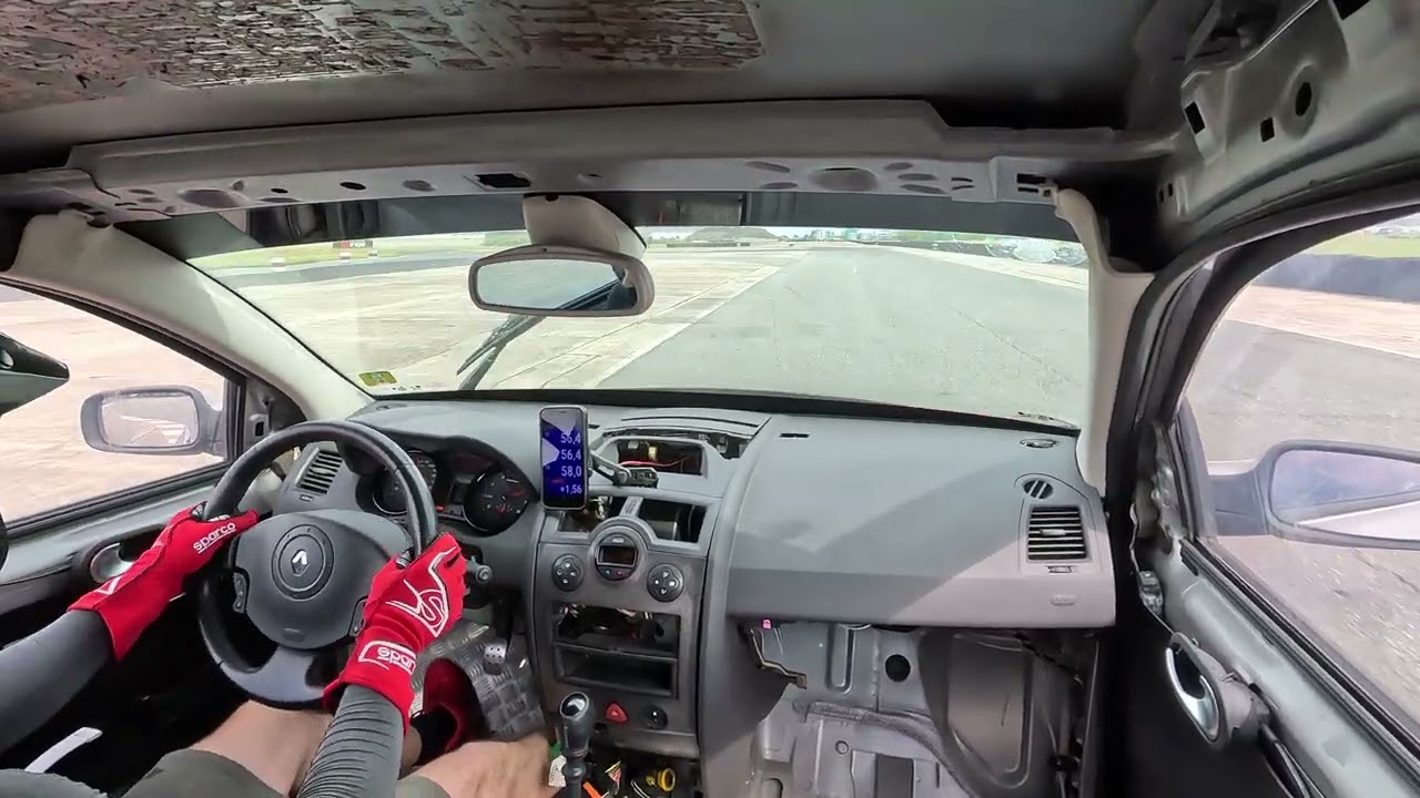 Renault Megane 2rs Trophy. Tor Krzywa, best lap 56.828