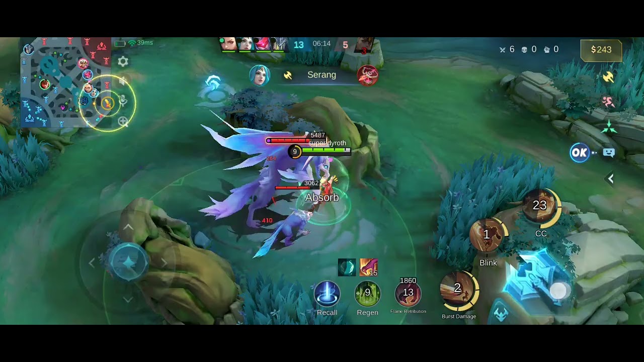 Gameplay yin.    maen ampe top global