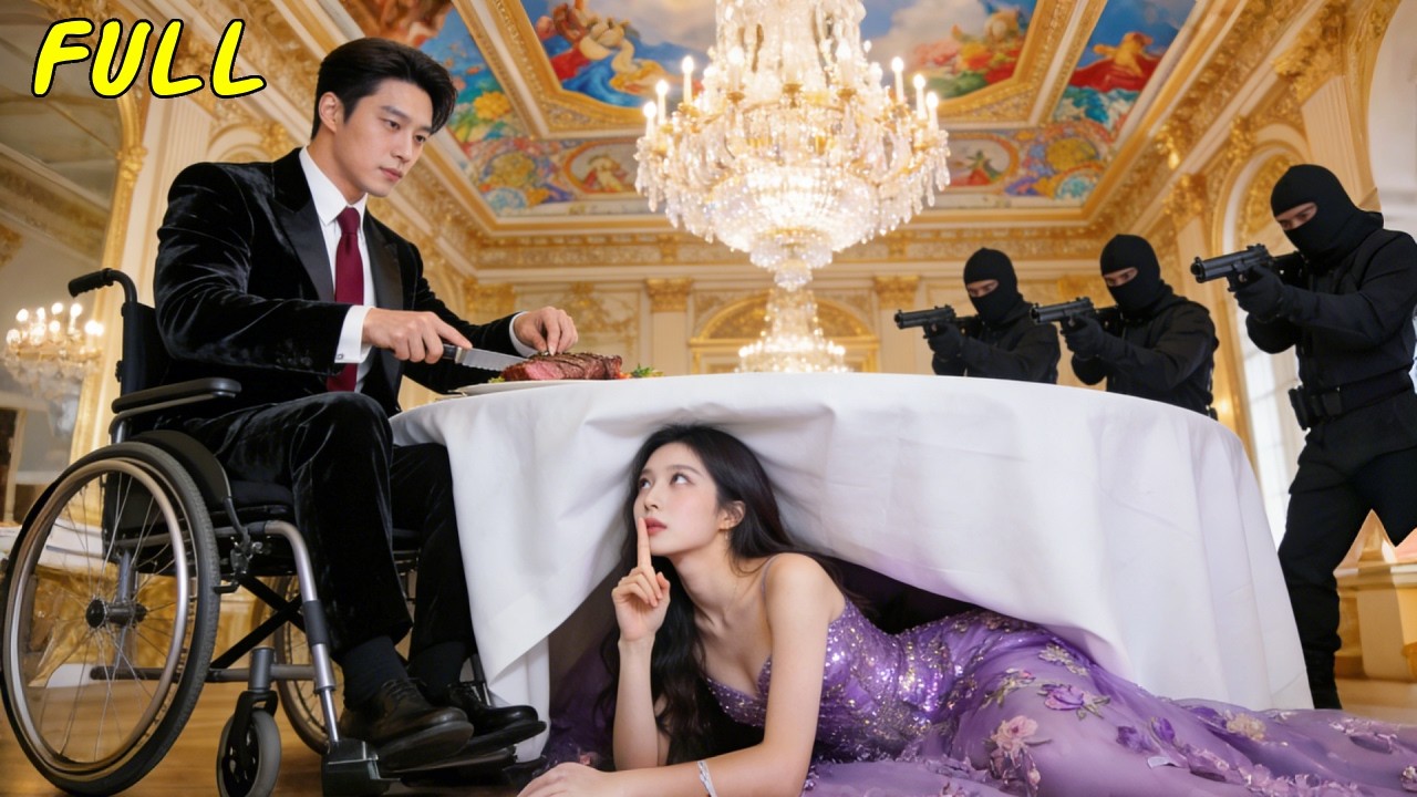 Poor Girl Hides Under a Stranger’s Table to Escape—Unaware He’s a CEO Who Falls for Her!
