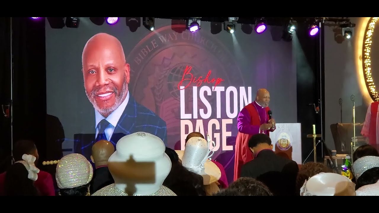 Bishop Liston Page Jr. - International Bible Way Church of Jesus Christ 2022 Holy Convocation
