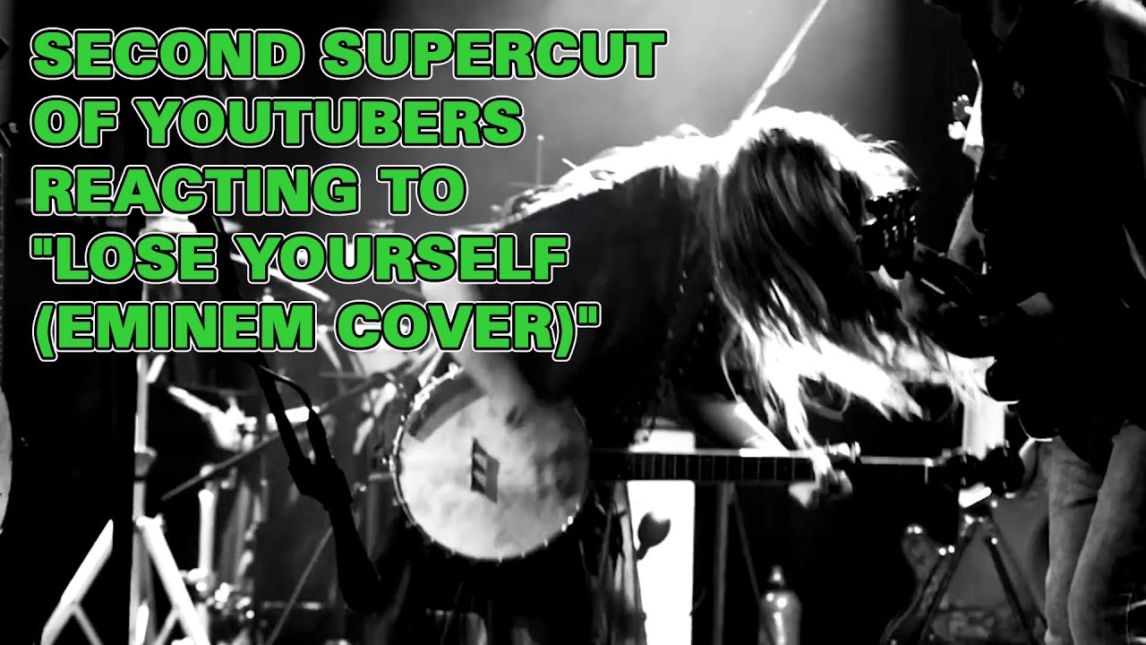Second Supercut of Youtubers reacting to Kasey Chambers - Lose Yourself (Eminem Cover) Live
