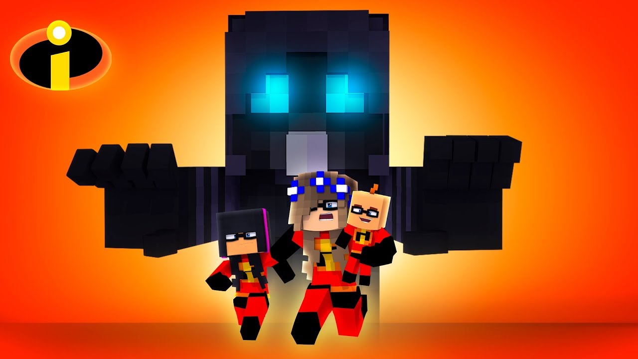 THE INCREDIBLES 2: JACK JACK AND LITTLE CARLY SAVE MR.INCREDIBLE?! (Minecraft Movie).